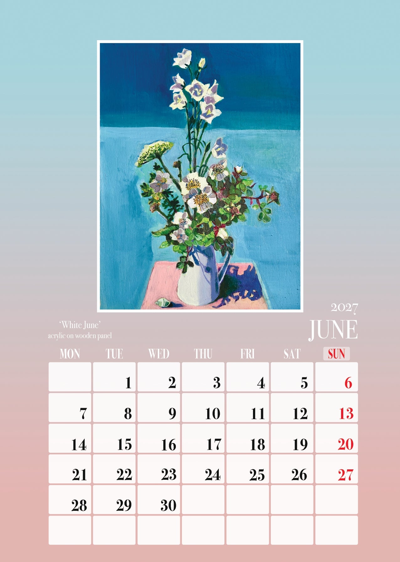 Fine Art Calendar "A Year In Colour"